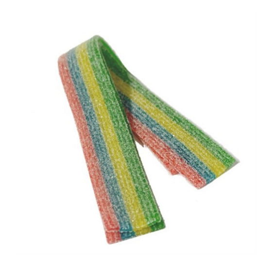 Sour belts rainbow 100g