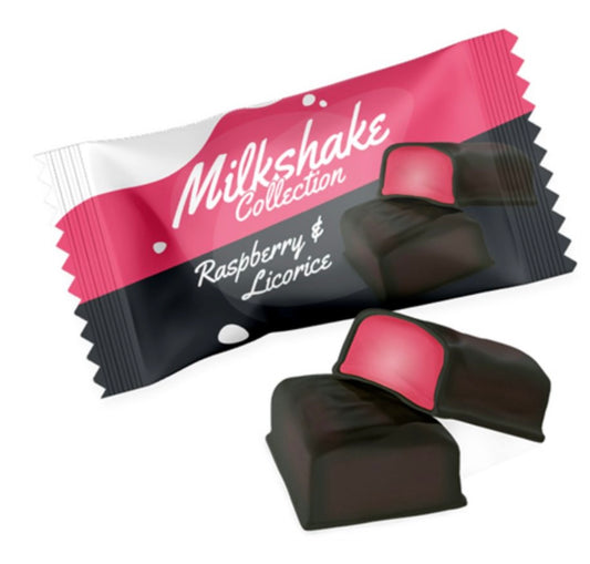 Milkshake Raspberry & Licorice 100g
