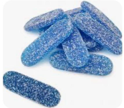 Fizzy Blue Babies 100g